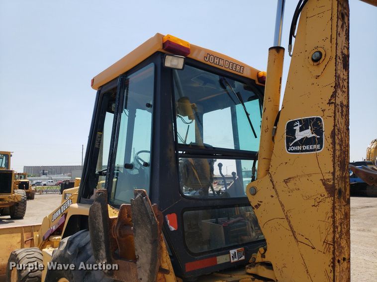 image for item DP8013 1996 John Deere 310D  backhoe