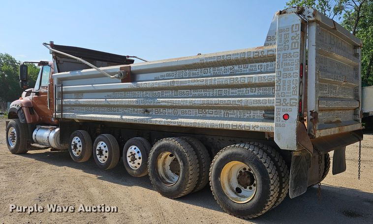 image for item DQ1754 2013 International WorkStar 7600  dump truck