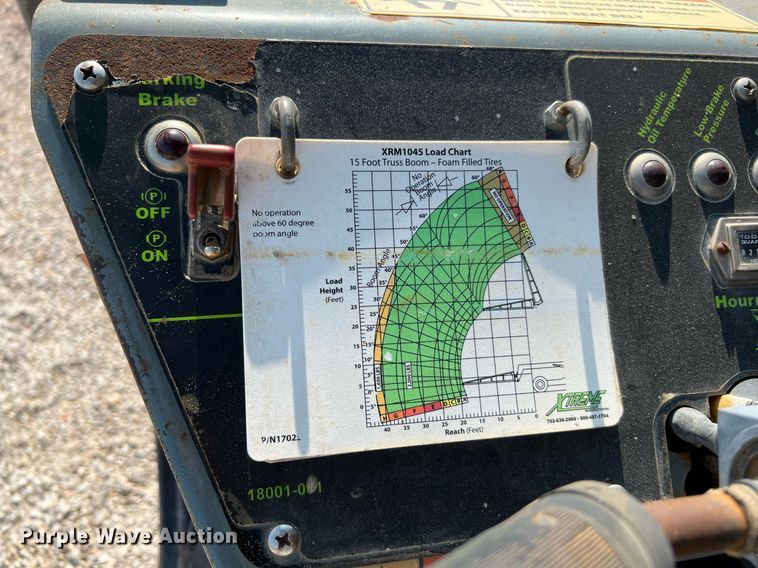 image for item DQ2071 2008 Xtreme XRM1045  telehandler