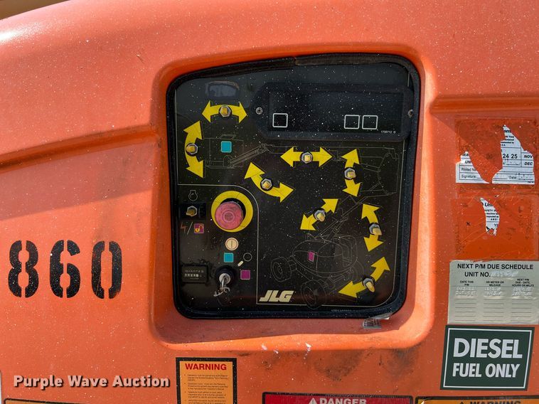 image for item DQ2072 2014 JLG 600AJ  boom lift