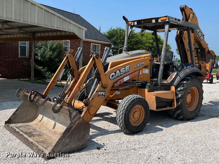 image for item DQ2074 2014 Case 580N  backhoe