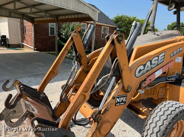 image for item DQ2074 2014 Case 580N  backhoe