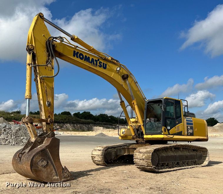 image for item DQ2077 2012 Komatsu PC360LC-10  excavator