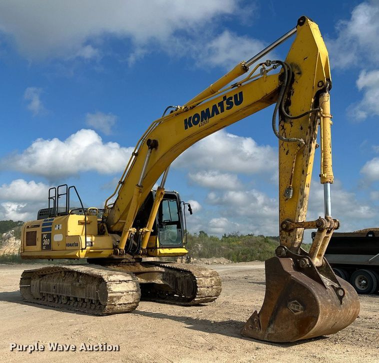 image for item DQ2077 2012 Komatsu PC360LC-10  excavator
