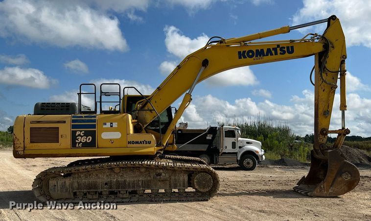 image for item DQ2077 2012 Komatsu PC360LC-10  excavator