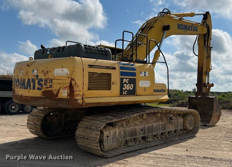 image for item DQ2077 2012 Komatsu PC360LC-10  excavator