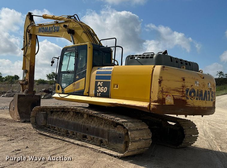 image for item DQ2077 2012 Komatsu PC360LC-10  excavator