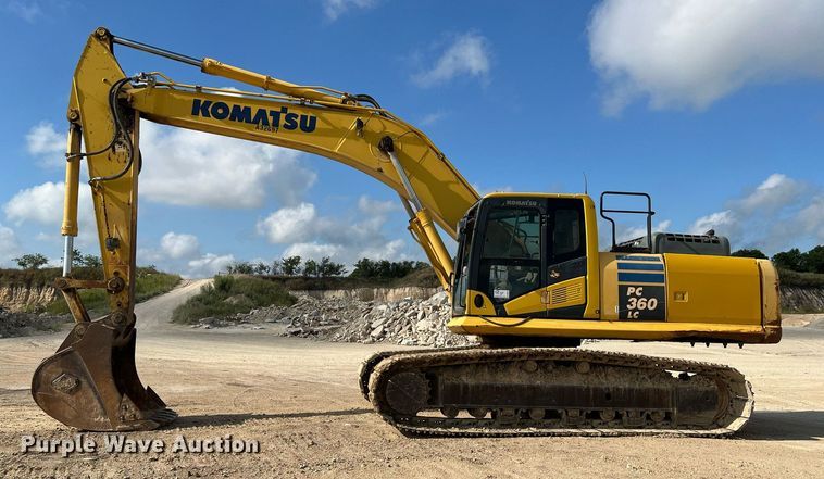 image for item DQ2077 2012 Komatsu PC360LC-10  excavator