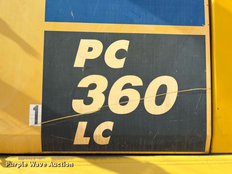 image for item DQ2077 2012 Komatsu PC360LC-10  excavator