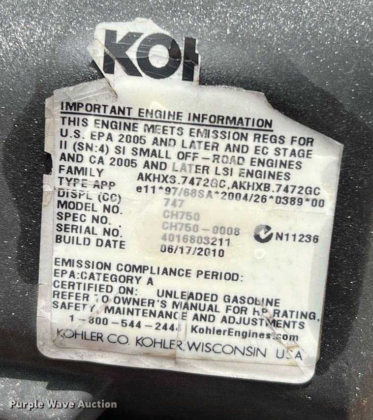 image for item DQ2087 Morbark G52SP  stump grinder