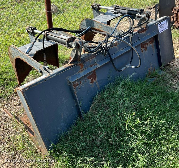 image for item DQ2089 6' W skid steer grapple bucket