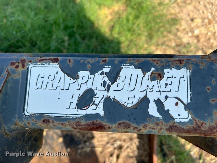 image for item DQ2089 6' W skid steer grapple bucket