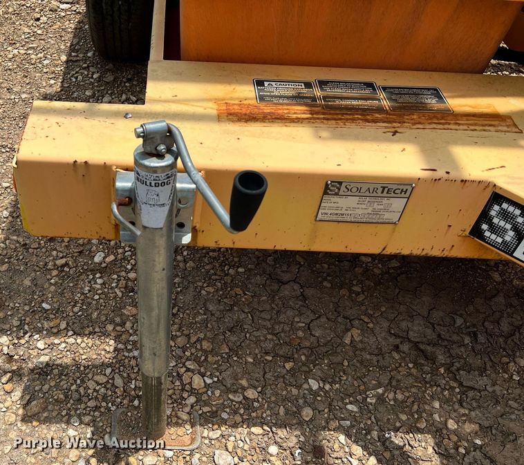 image for item DQ2090 2010 Solartech Silent Messenger  message board trailer