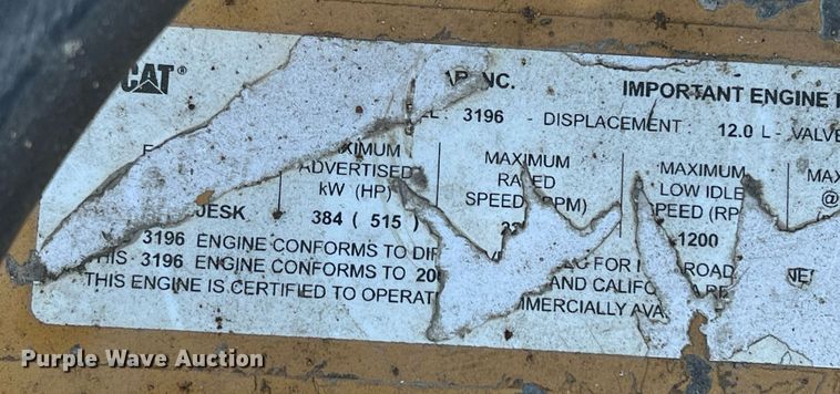 image for item DR5753 2002 Caterpillar 730  haul truck