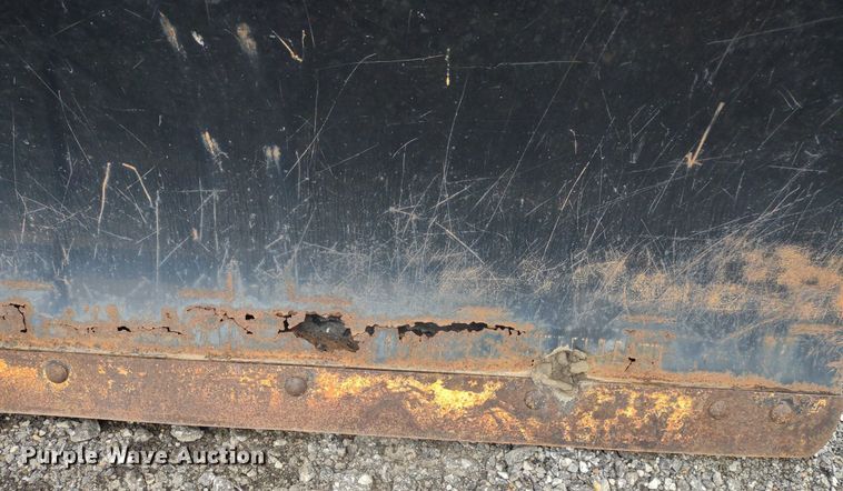 image for item DS6435 Black Fox  7' 6" W skid steer snow plow