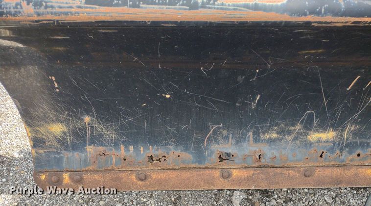 image for item DS6435 Black Fox  7' 6" W skid steer snow plow