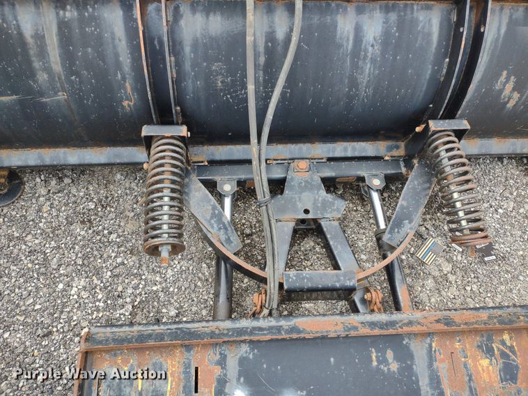 image for item DS6435 Black Fox  7' 6" W skid steer snow plow