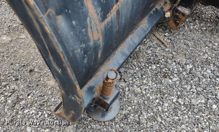 image for item DS6435 Black Fox  7' 6" W skid steer snow plow