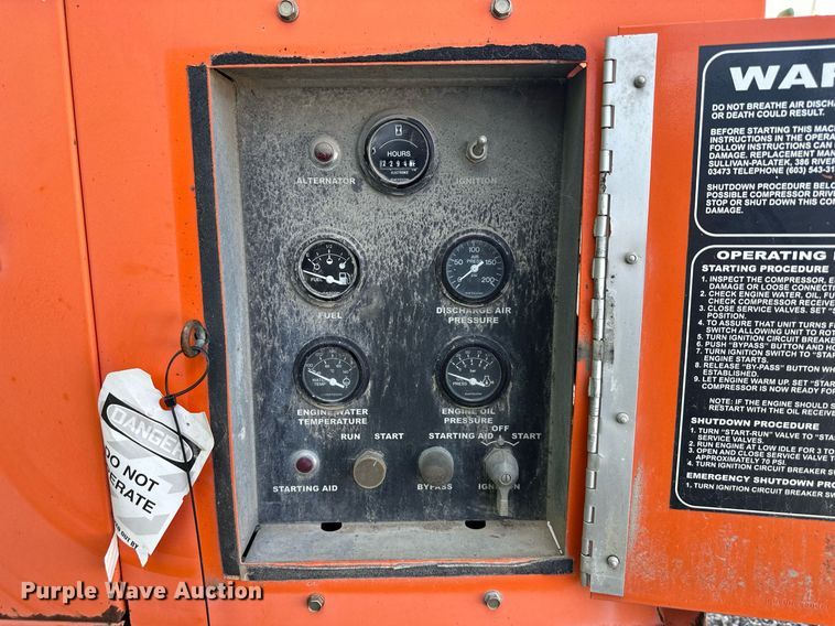 image for item DS6444 Sullivan D210Q11JDB  air compressor