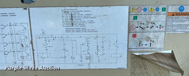 image for item DS6446 2010 Ingersoll Rand  light plant