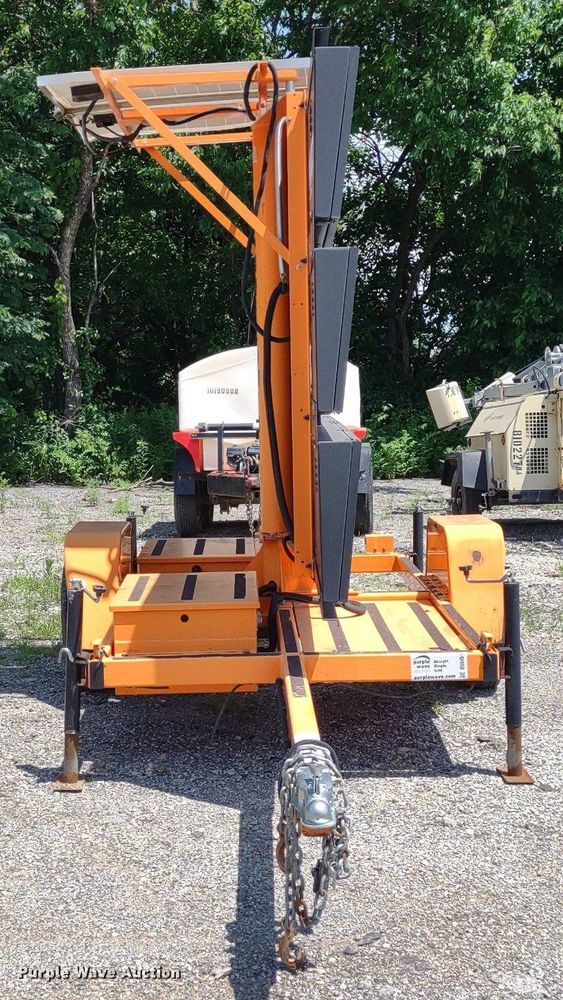 image for item DS6451 2012 Addco  message board trailer