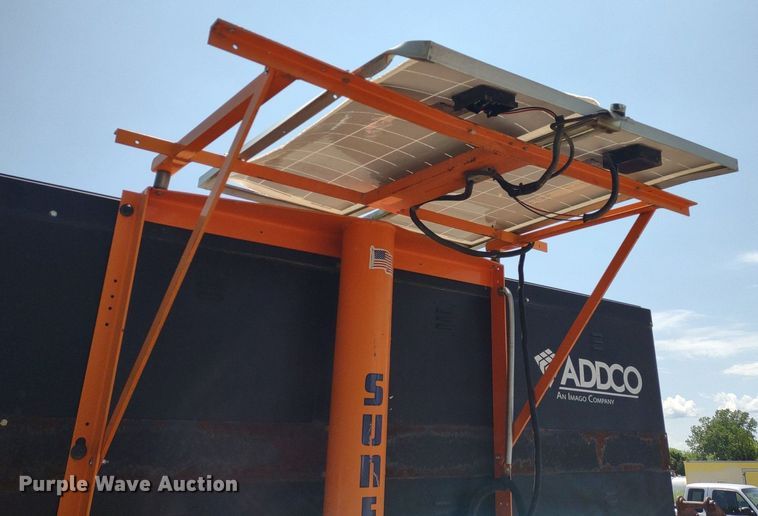 image for item DS6451 2012 Addco  message board trailer