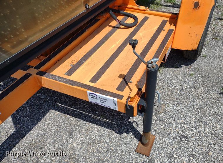 image for item DS6451 2012 Addco  message board trailer