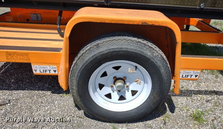 image for item DS6451 2012 Addco  message board trailer