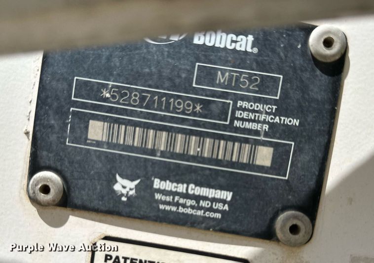 image for item DS6458 2005 Bobcat MT52  compact utility loader