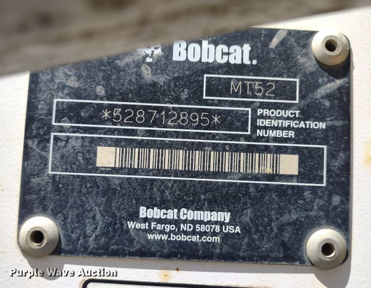 image for item DS6459 2007 Bobcat MT52  compact utility loader