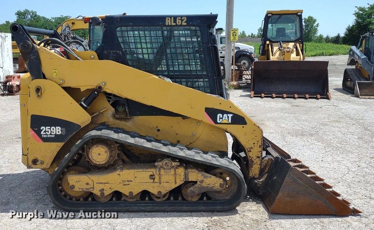 image for item DS6462 2011 Caterpillar 259B3  tracked skid steer loader