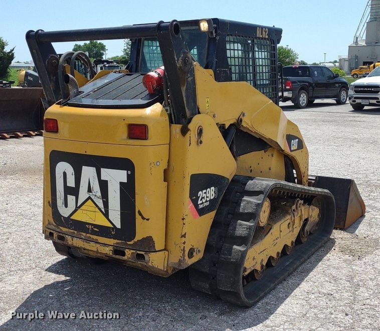 image for item DS6462 2011 Caterpillar 259B3  tracked skid steer loader