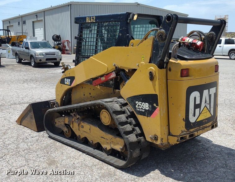 image for item DS6462 2011 Caterpillar 259B3  tracked skid steer loader