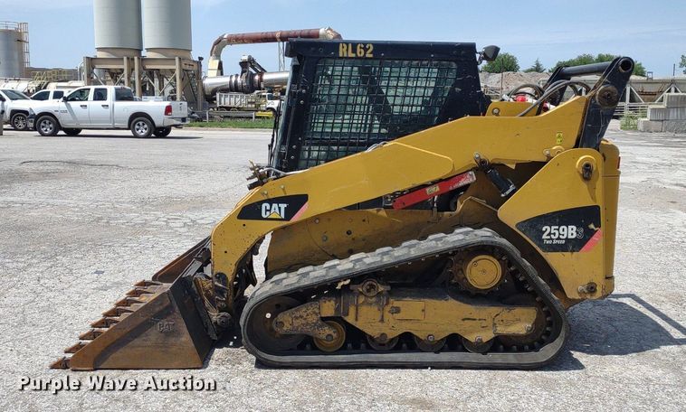 image for item DS6462 2011 Caterpillar 259B3  tracked skid steer loader