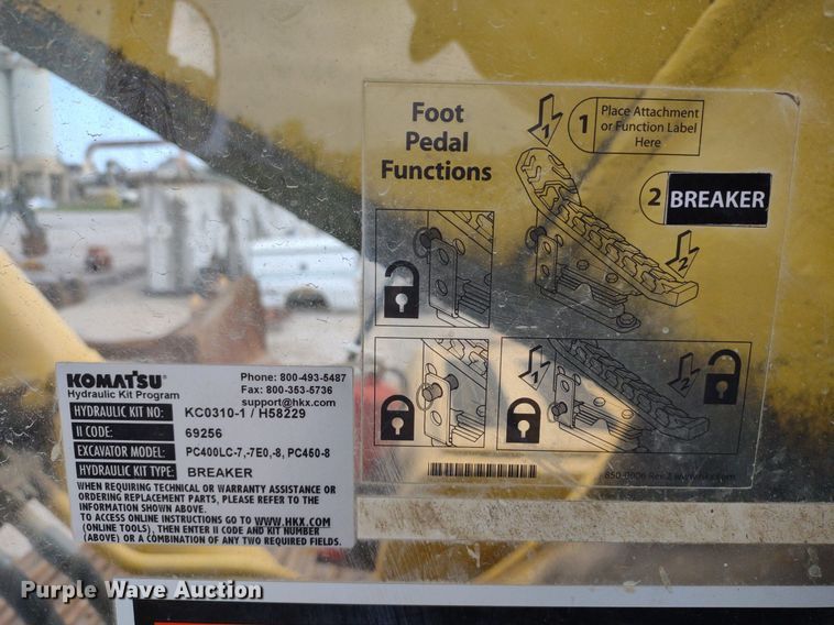 image for item DS6464 2011 Komatsu PC450LC-8  excavator