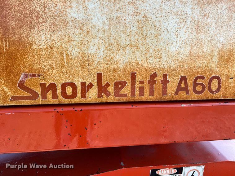 image for item II9134 Snorkelift TB-A60RD  boom lift