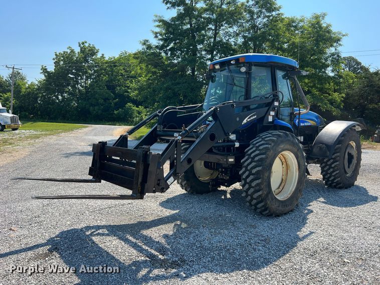 image for item II9139 2008 New Holland TV45  MFWD bi-directional tractor