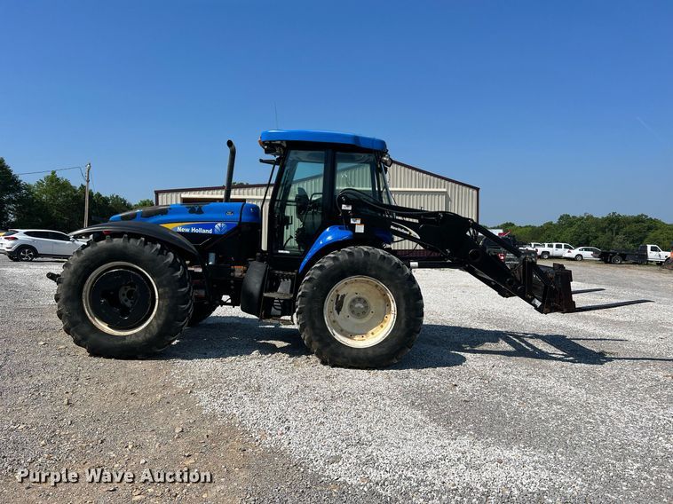 image for item II9139 2008 New Holland TV45  MFWD bi-directional tractor