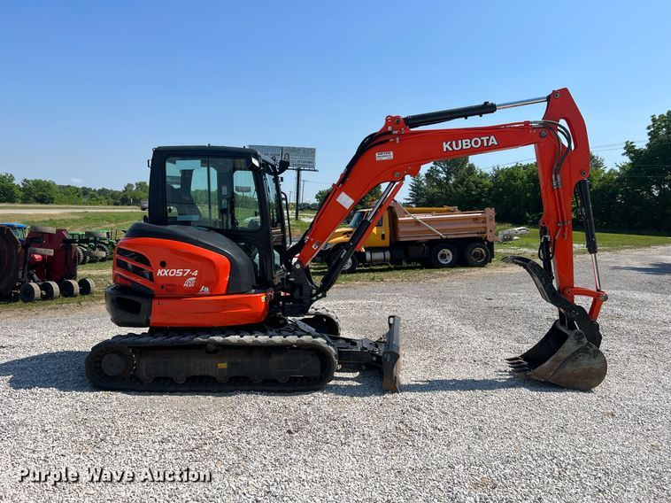 image for item II9141 2019 Kubota KX057-4  mini excavator