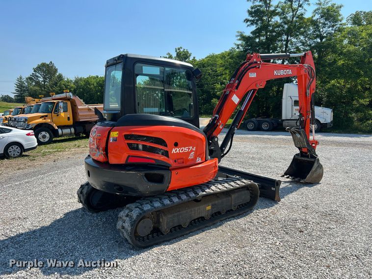 image for item II9141 2019 Kubota KX057-4  mini excavator