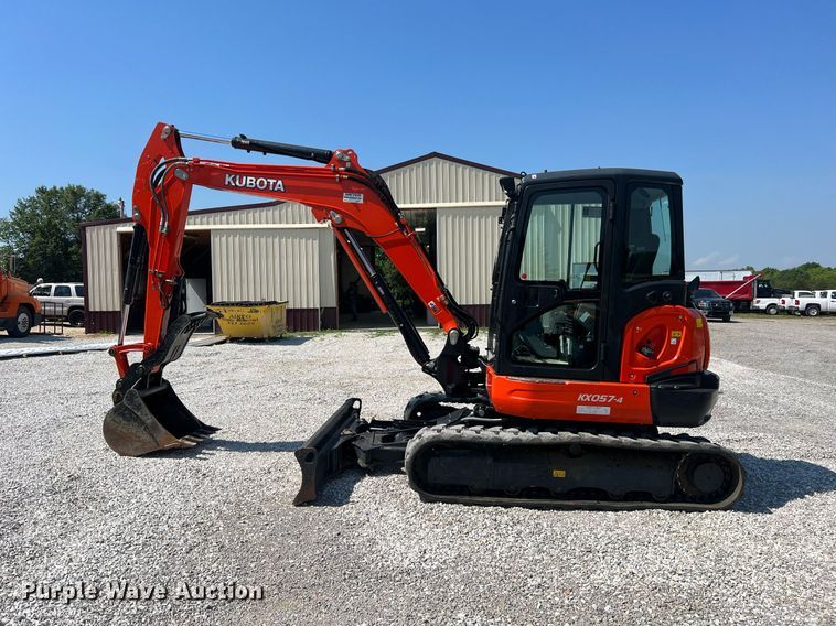 image for item II9141 2019 Kubota KX057-4  mini excavator