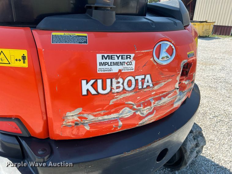 image for item II9141 2019 Kubota KX057-4  mini excavator