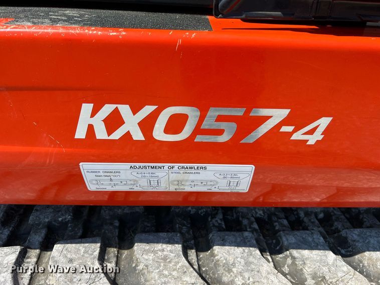 image for item II9141 2019 Kubota KX057-4  mini excavator