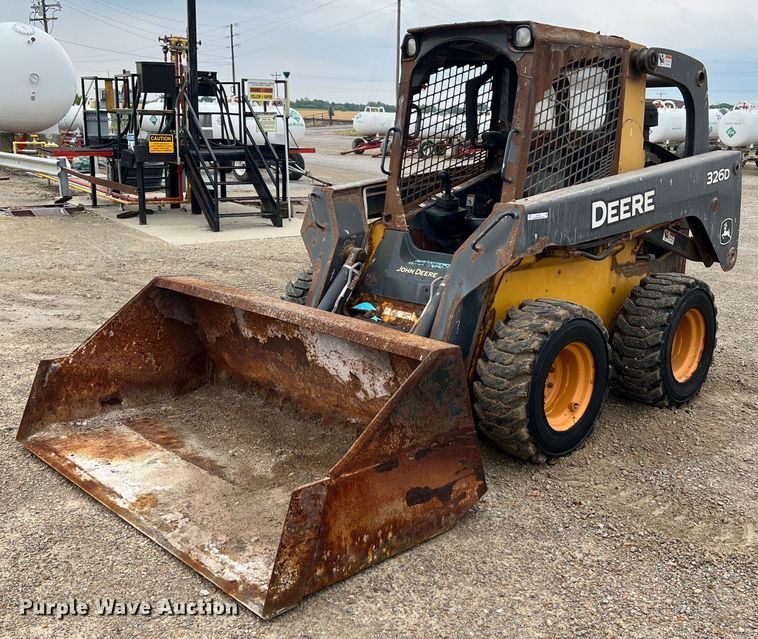 image for item II9178 2012 John Deere 326D  skid steer loader
