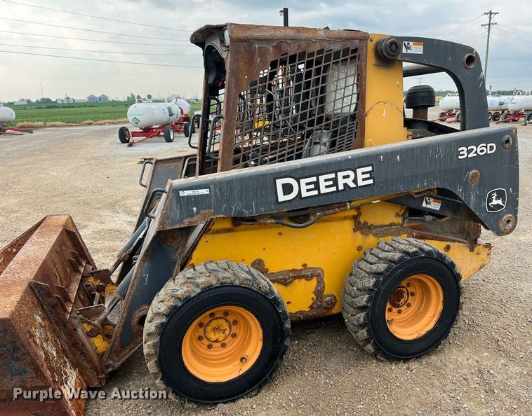 image for item II9178 2012 John Deere 326D  skid steer loader