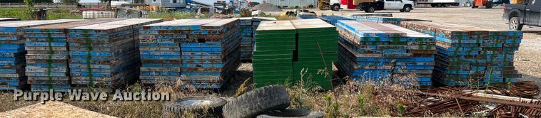 image for item II9195 (5) pallets of concrete forms