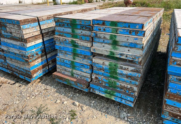 image for item II9195 (5) pallets of concrete forms