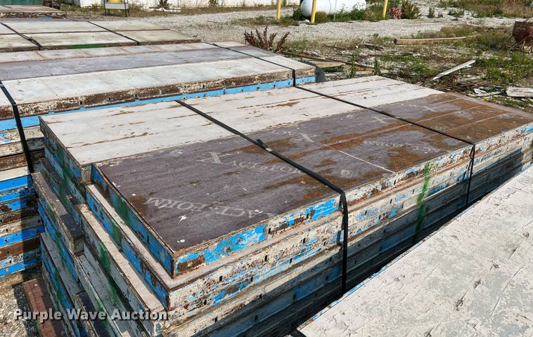 image for item II9195 (5) pallets of concrete forms
