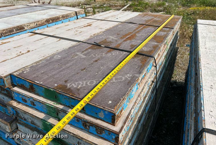 image for item II9195 (5) pallets of concrete forms