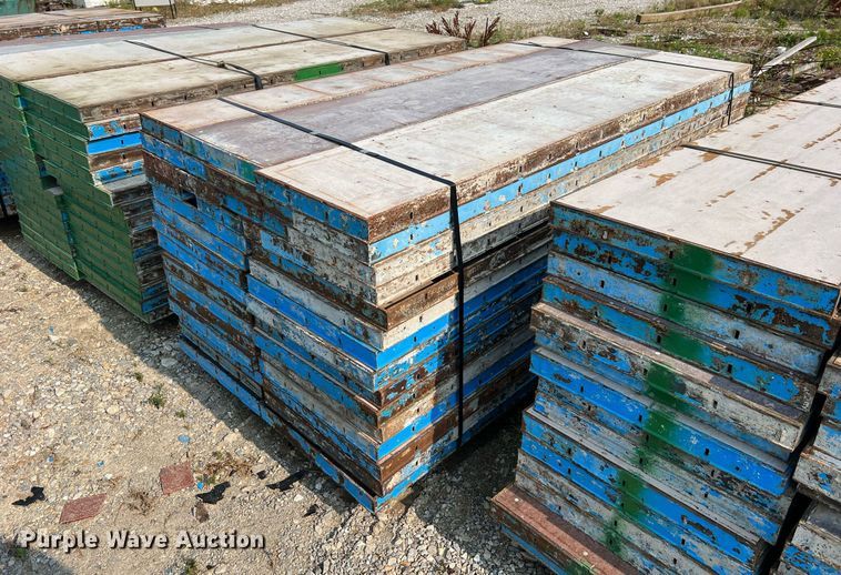 image for item II9195 (5) pallets of concrete forms